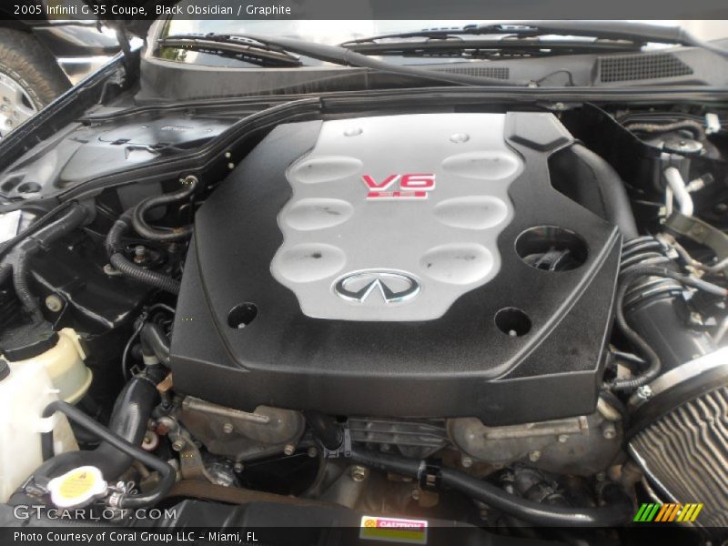 Black Obsidian / Graphite 2005 Infiniti G 35 Coupe