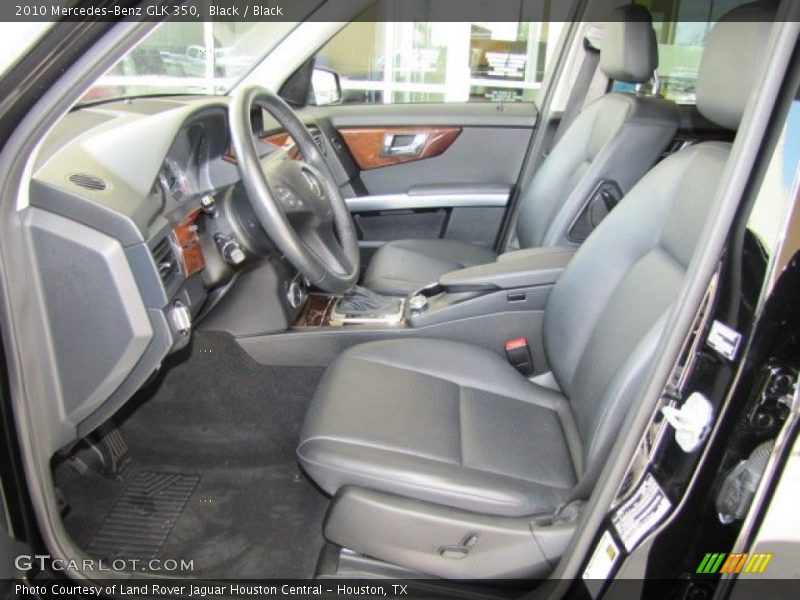 Black / Black 2010 Mercedes-Benz GLK 350