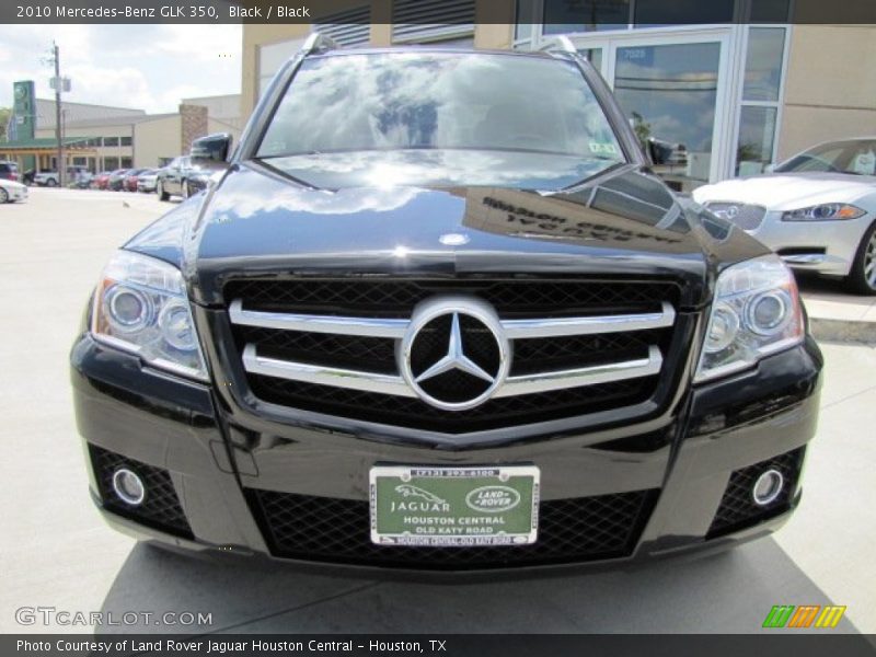 Black / Black 2010 Mercedes-Benz GLK 350