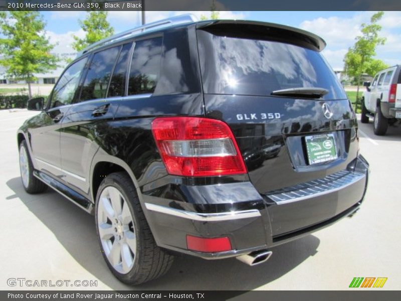 Black / Black 2010 Mercedes-Benz GLK 350