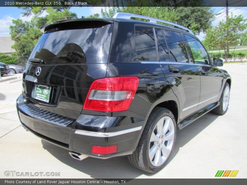 Black / Black 2010 Mercedes-Benz GLK 350