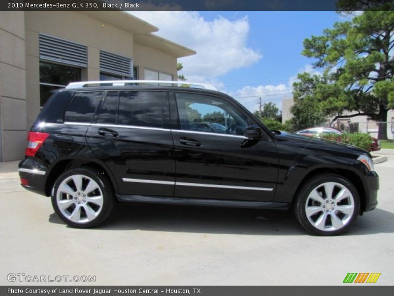 Black / Black 2010 Mercedes-Benz GLK 350