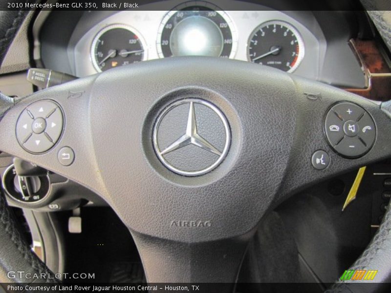 Black / Black 2010 Mercedes-Benz GLK 350