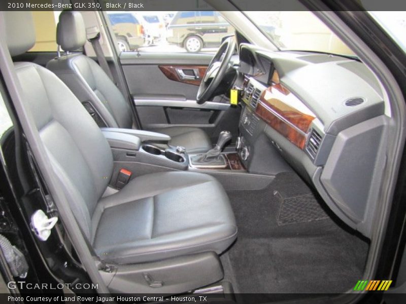 Black / Black 2010 Mercedes-Benz GLK 350