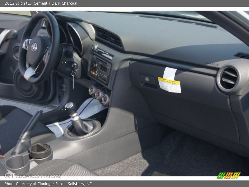 Cement / Dark Charcoal 2013 Scion tC