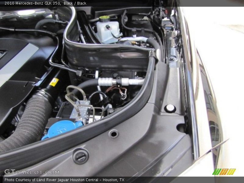 Black / Black 2010 Mercedes-Benz GLK 350