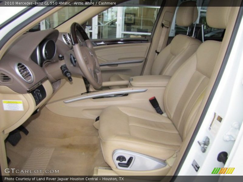 Arctic White / Cashmere 2010 Mercedes-Benz GL 550 4Matic