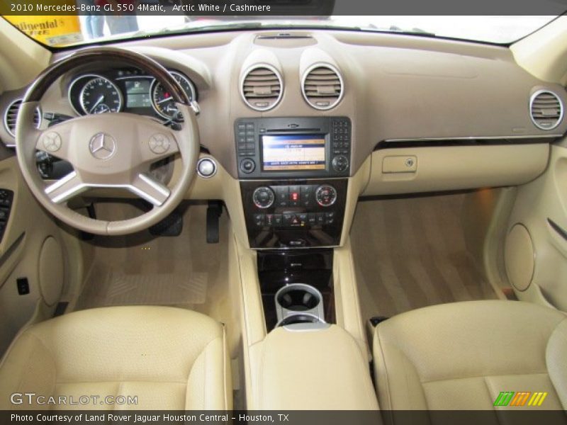 Arctic White / Cashmere 2010 Mercedes-Benz GL 550 4Matic