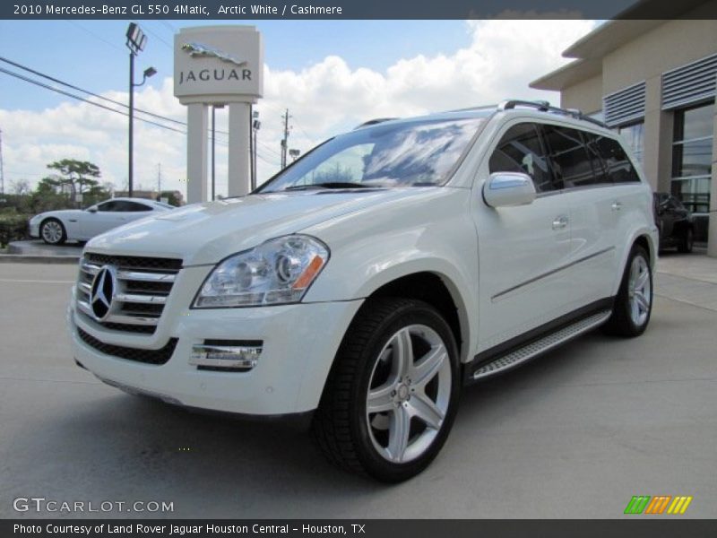 Arctic White / Cashmere 2010 Mercedes-Benz GL 550 4Matic