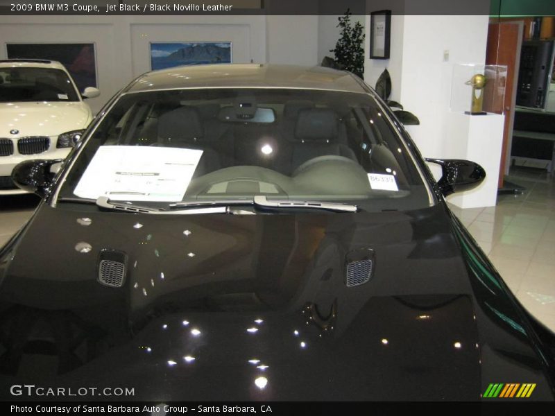Jet Black / Black Novillo Leather 2009 BMW M3 Coupe