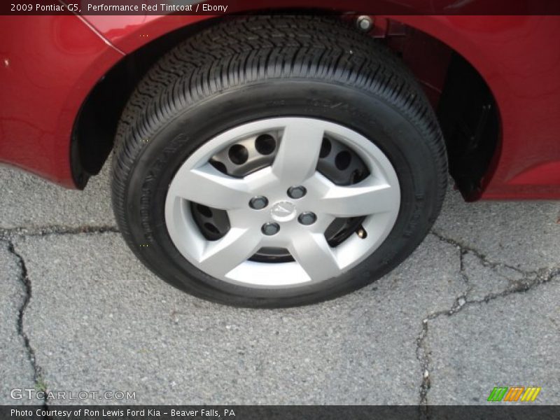 Performance Red Tintcoat / Ebony 2009 Pontiac G5