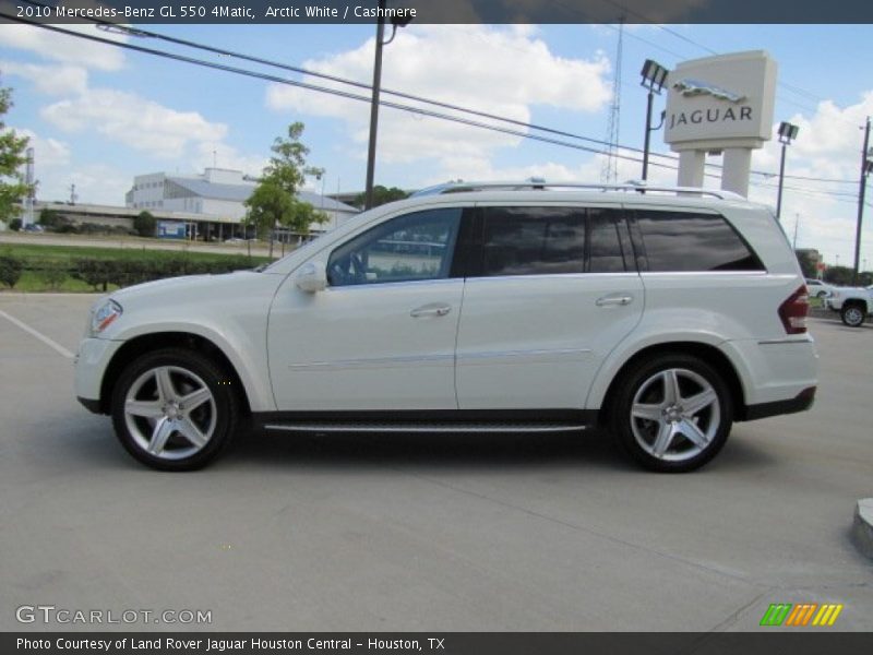 Arctic White / Cashmere 2010 Mercedes-Benz GL 550 4Matic