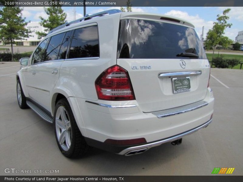 Arctic White / Cashmere 2010 Mercedes-Benz GL 550 4Matic