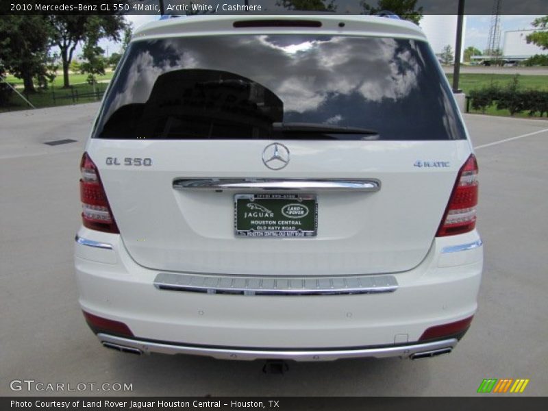 Arctic White / Cashmere 2010 Mercedes-Benz GL 550 4Matic