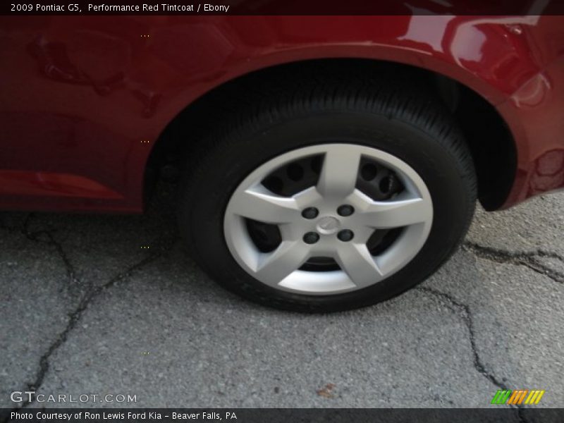 Performance Red Tintcoat / Ebony 2009 Pontiac G5