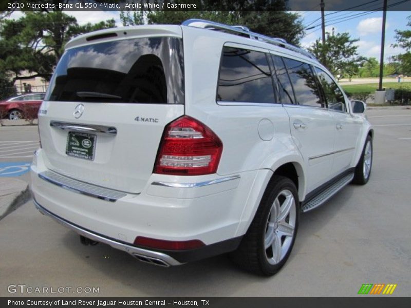 Arctic White / Cashmere 2010 Mercedes-Benz GL 550 4Matic