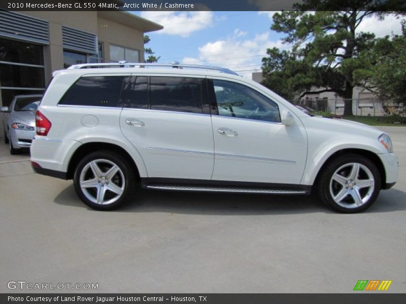 Arctic White / Cashmere 2010 Mercedes-Benz GL 550 4Matic