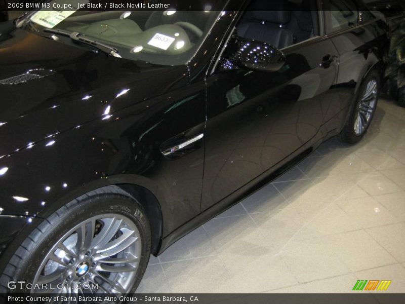 Jet Black / Black Novillo Leather 2009 BMW M3 Coupe