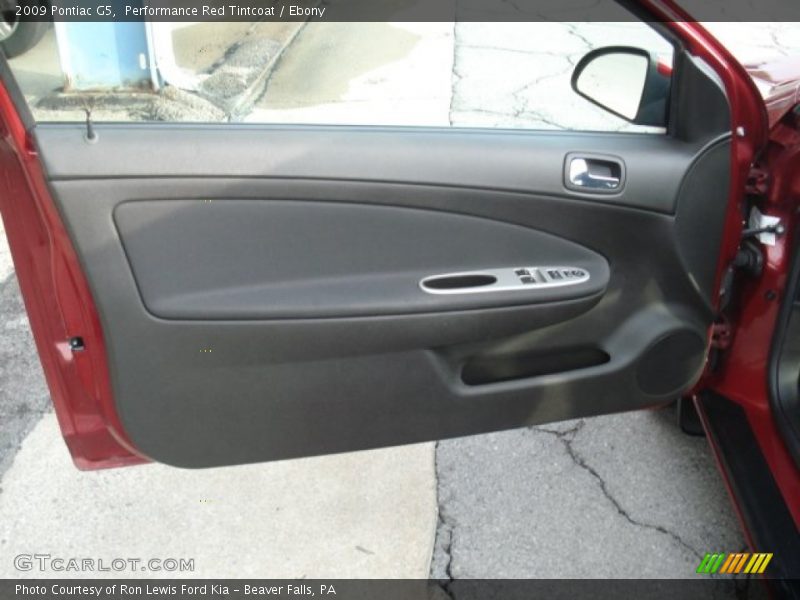 Performance Red Tintcoat / Ebony 2009 Pontiac G5