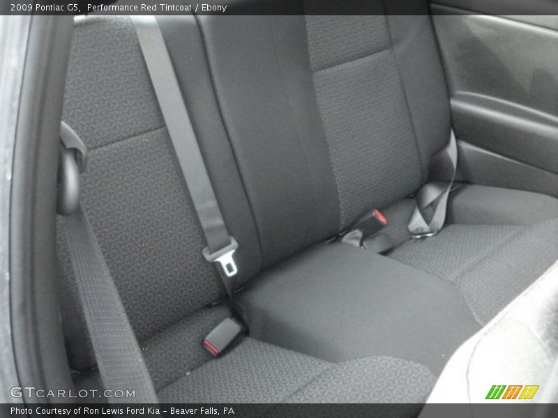 Performance Red Tintcoat / Ebony 2009 Pontiac G5