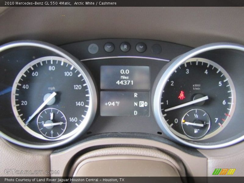 Arctic White / Cashmere 2010 Mercedes-Benz GL 550 4Matic
