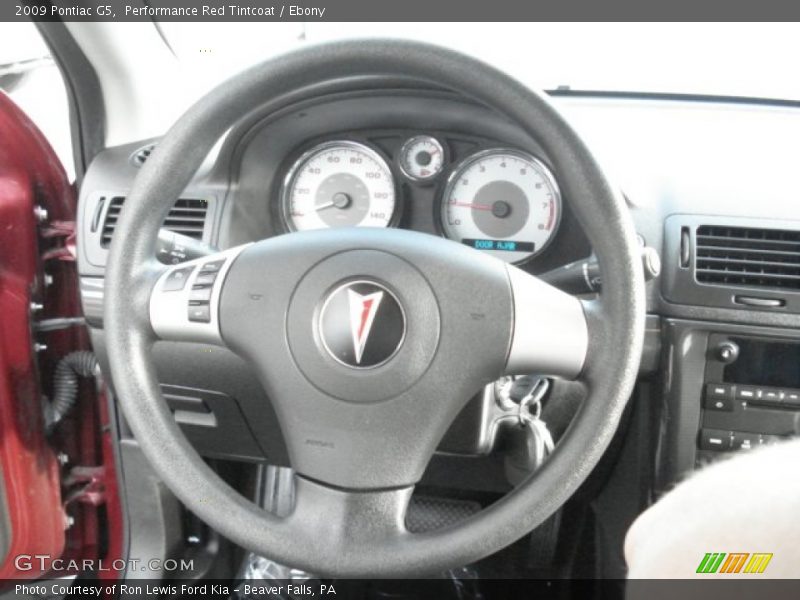 Performance Red Tintcoat / Ebony 2009 Pontiac G5