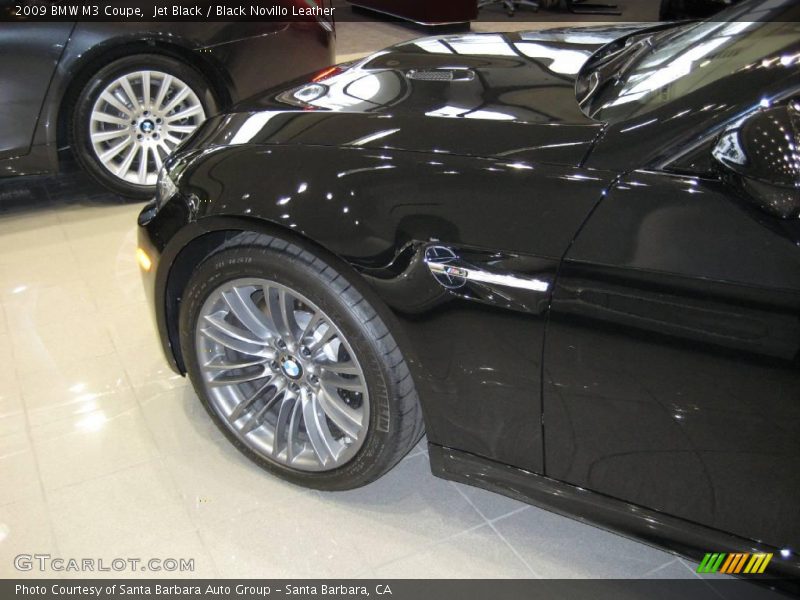 Jet Black / Black Novillo Leather 2009 BMW M3 Coupe