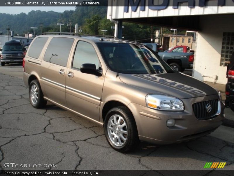 Sandstone Metallic / Cashmere 2006 Buick Terraza CX
