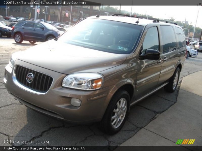 Sandstone Metallic / Cashmere 2006 Buick Terraza CX