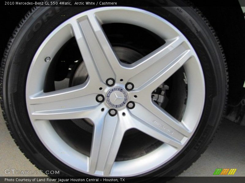 Arctic White / Cashmere 2010 Mercedes-Benz GL 550 4Matic