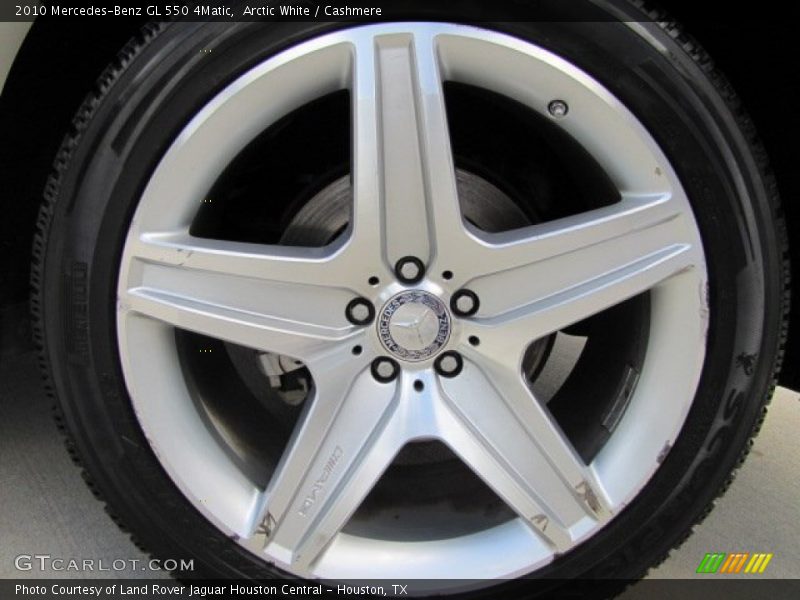 Arctic White / Cashmere 2010 Mercedes-Benz GL 550 4Matic