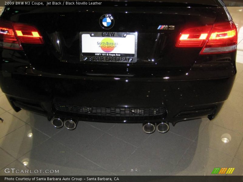 Jet Black / Black Novillo Leather 2009 BMW M3 Coupe