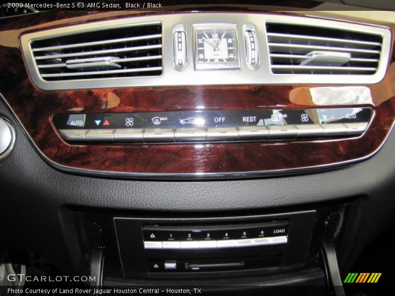 Black / Black 2009 Mercedes-Benz S 63 AMG Sedan