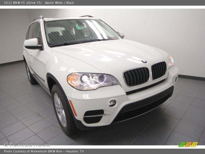 Alpine White / Black 2013 BMW X5 xDrive 35i