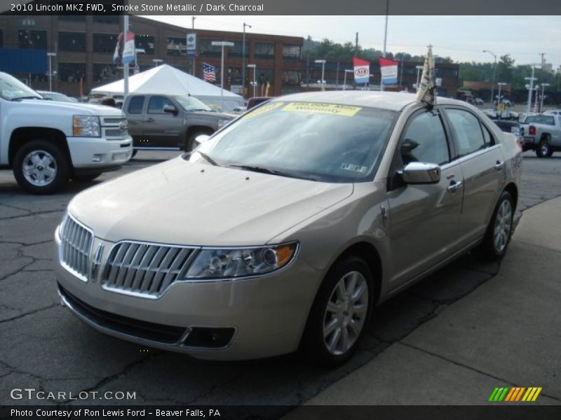 Smoke Stone Metallic / Dark Charcoal 2010 Lincoln MKZ FWD