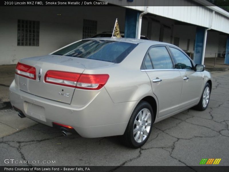 Smoke Stone Metallic / Dark Charcoal 2010 Lincoln MKZ FWD