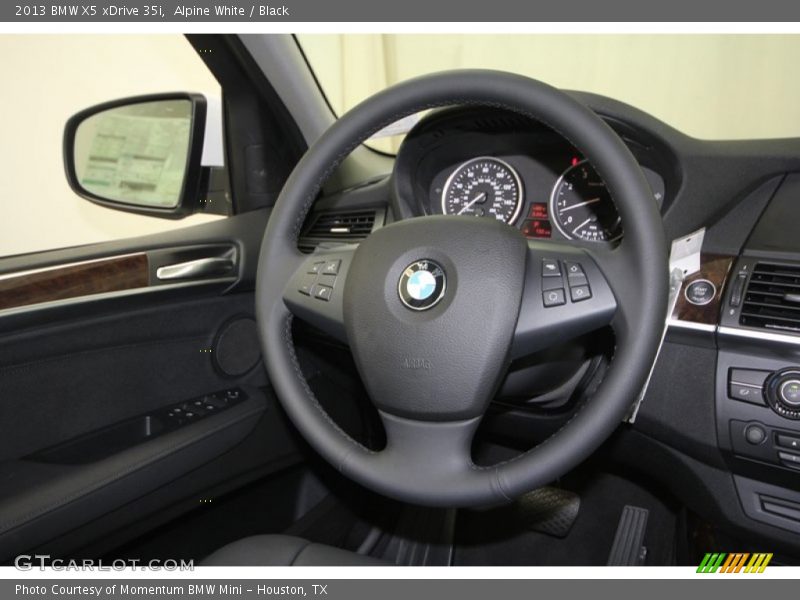 Alpine White / Black 2013 BMW X5 xDrive 35i