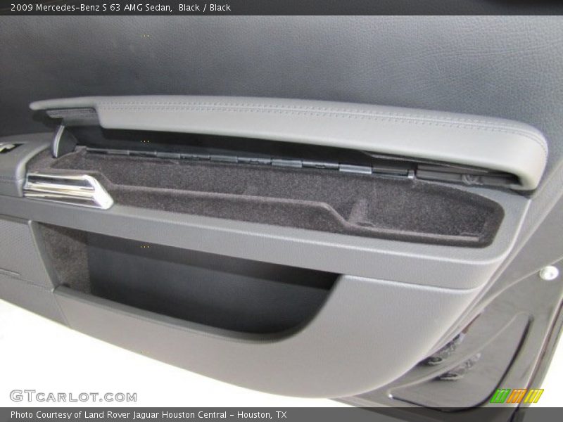 Black / Black 2009 Mercedes-Benz S 63 AMG Sedan