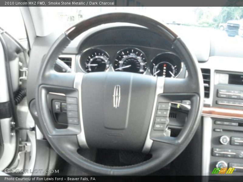 Smoke Stone Metallic / Dark Charcoal 2010 Lincoln MKZ FWD