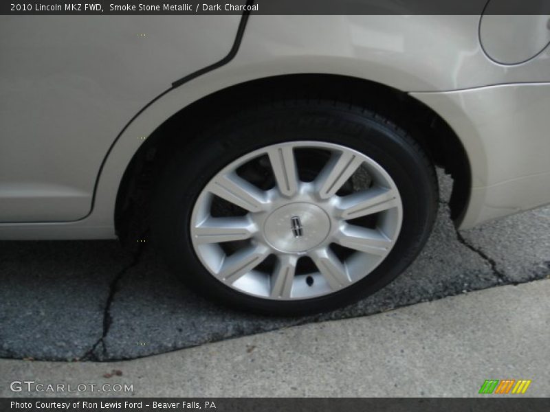 Smoke Stone Metallic / Dark Charcoal 2010 Lincoln MKZ FWD