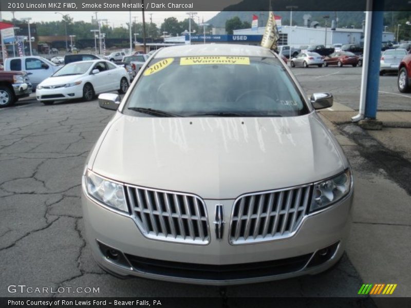 Smoke Stone Metallic / Dark Charcoal 2010 Lincoln MKZ FWD
