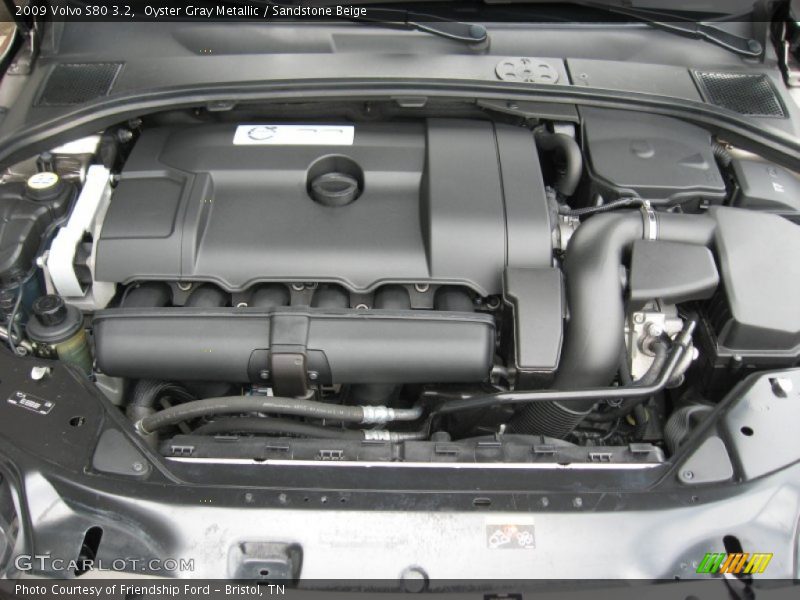 Oyster Gray Metallic / Sandstone Beige 2009 Volvo S80 3.2