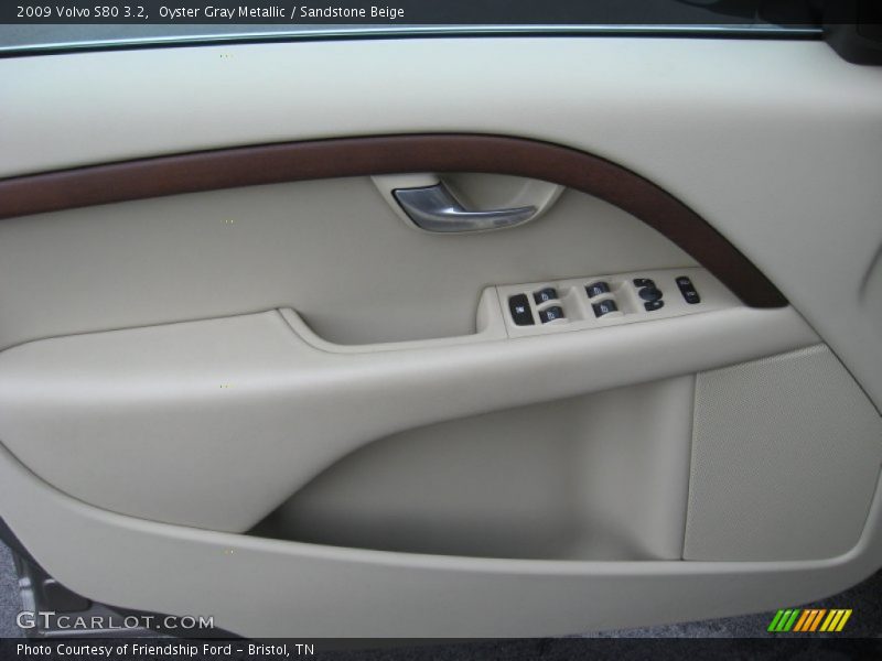 Oyster Gray Metallic / Sandstone Beige 2009 Volvo S80 3.2