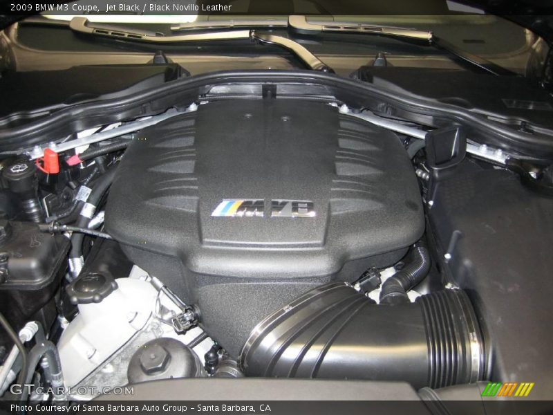 Jet Black / Black Novillo Leather 2009 BMW M3 Coupe