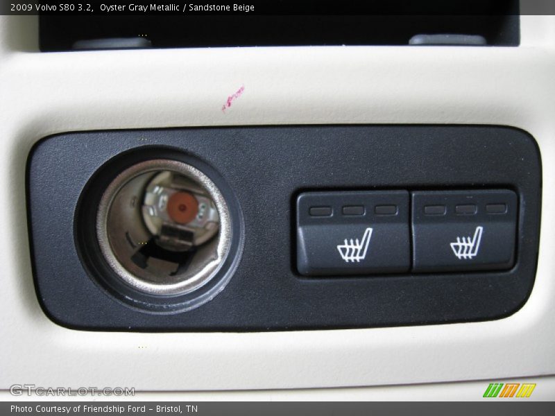 Oyster Gray Metallic / Sandstone Beige 2009 Volvo S80 3.2
