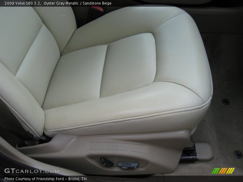 Oyster Gray Metallic / Sandstone Beige 2009 Volvo S80 3.2