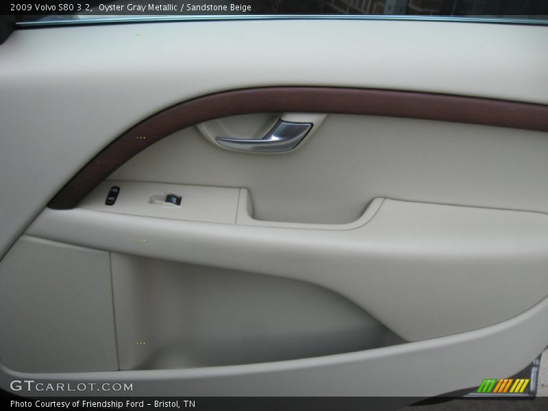 Oyster Gray Metallic / Sandstone Beige 2009 Volvo S80 3.2