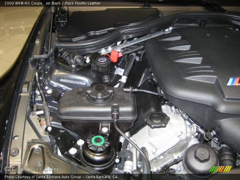 Jet Black / Black Novillo Leather 2009 BMW M3 Coupe