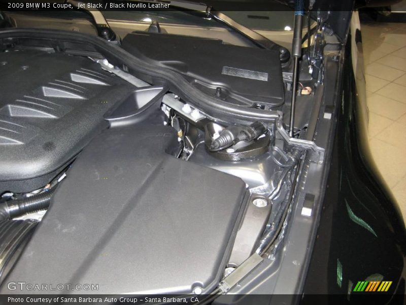 Jet Black / Black Novillo Leather 2009 BMW M3 Coupe
