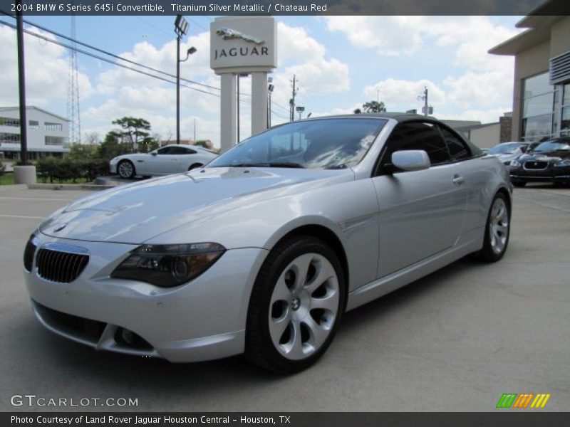 Front 3/4 View of 2004 6 Series 645i Convertible